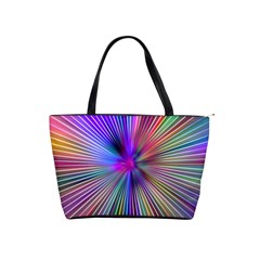 Rays Colorful Laser Ray Light Classic Shoulder Handbag