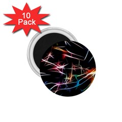 Lights Star Sky Graphic Night 1 75  Magnets (10 Pack)  by HermanTelo