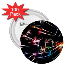Lights Star Sky Graphic Night 2 25  Buttons (100 Pack)  by HermanTelo