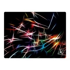 Lights Star Sky Graphic Night Double Sided Flano Blanket (mini) 
