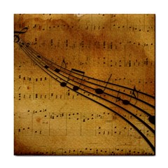 Background Music Tile Coaster