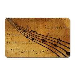 Background Music Magnet (rectangular)