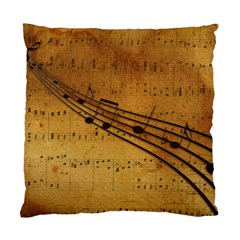 Background Music Standard Cushion Case (two Sides) by Mariart