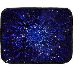 Star Universe Space Starry Sky Double Sided Fleece Blanket (mini) 