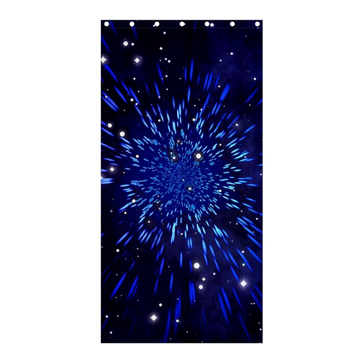 Star Universe Space Starry Sky Shower Curtain 36  x 72  (Stall) 