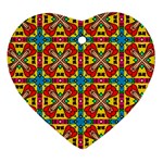 Seamless Heart Ornament (Two Sides) Front