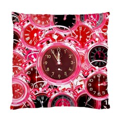 Clock Face 4 Standard Cushion Case (one Side) by impacteesstreetwearten