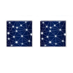 Network Technology Digital Cufflinks (Square)