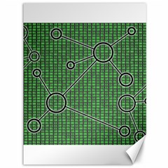 Network Communication Technology Canvas 36  X 48  by Bajindul