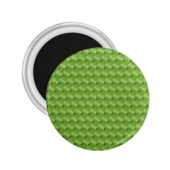 Green Pattern Ornate Background 2.25  Magnets