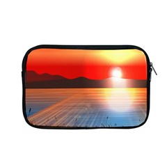 Sunset Water River Sea Sunrays Apple Macbook Pro 13  Zipper Case