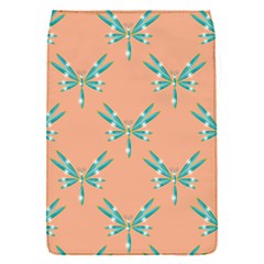Turquoise Dragonfly Insect Paper Removable Flap Cover (s) by Alisyart