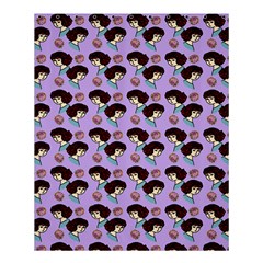 Redhead Girl Pattern Lilac Shower Curtain 60  X 72  (medium)  by snowwhitegirl