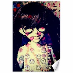 Retro Girl Canvas 20  X 30  by snowwhitegirl