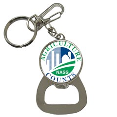 Logo Of Usda National Agricultural Statistical Service Bottle Opener Key Chain by abbeyz71