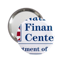 Logo Of Usda National Finance Center 2 25  Handbag Mirrors by abbeyz71