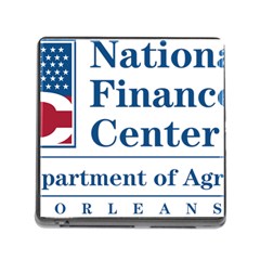 Logo Of Usda National Finance Center Memory Card Reader (square 5 Slot) by abbeyz71