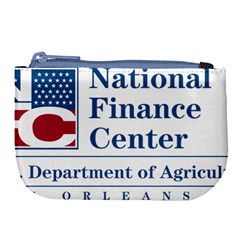 Logo Of Usda National Finance Center Large Coin Purse by abbeyz71