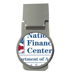 Logo Of Usda National Finance Center Money Clips (round)  by abbeyz71