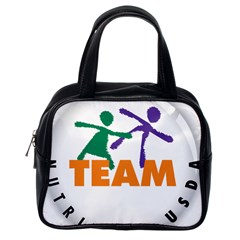 USDA Team Nutrition Logo Classic Handbag (One Side)