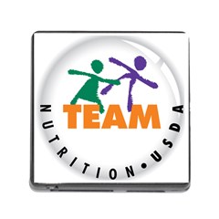 USDA Team Nutrition Logo Memory Card Reader (Square 5 Slot)