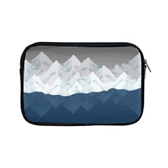 Snow Mountains Sea Sun Landscape Apple Ipad Mini Zipper Cases by Wegoenart