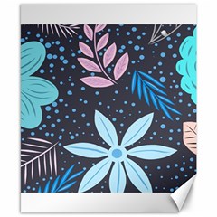Pattern Nature Color Banner Modern Canvas 8  X 10 