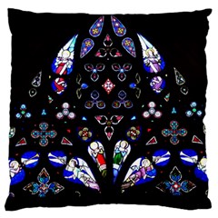 Barcelona Cathedral Spain Stained Glass Standard Flano Cushion Case (two Sides) by Wegoenart