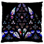 Barcelona Cathedral Spain Stained Glass Standard Flano Cushion Case (Two Sides) Front