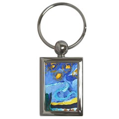 Painting Illustrations Vincent Van Gogh Key Chain (rectangle)