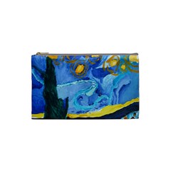 Painting Illustrations Vincent Van Gogh Cosmetic Bag (small) by Wegoenart