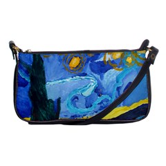 Painting Illustrations Vincent Van Gogh Shoulder Clutch Bag by Wegoenart