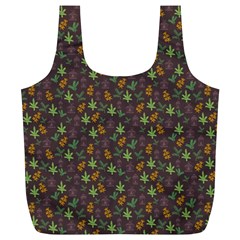 Tribal Leaves House Art Tribal Art Full Print Recycle Bag (xl) by Wegoenart