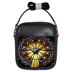 Spain Catalonia Montserrat Church Girls Sling Bag by Wegoenart