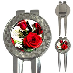 Roses 1 1 3-in-1 Golf Divots by bestdesignintheworld