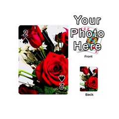 Roses 1 1 Playing Cards 54 Designs (mini) by bestdesignintheworld