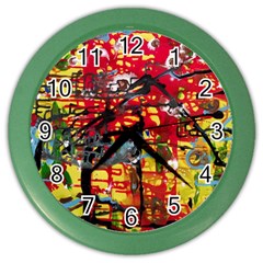 July 1 1 Color Wall Clock by bestdesignintheworld