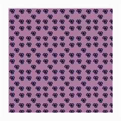 Pansies Pink Pattern Medium Glasses Cloth (2 Sides) by snowwhitegirl