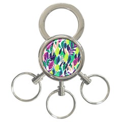 Leaves  3-ring Key Chain by Sobalvarro