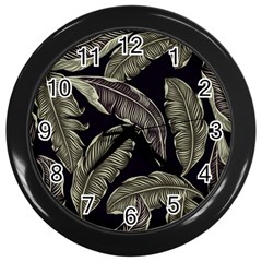 Jungle Wall Clock (black) by Sobalvarro