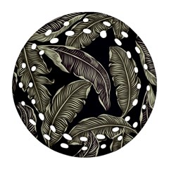 Jungle Round Filigree Ornament (two Sides) by Sobalvarro