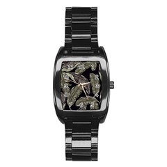 Jungle Stainless Steel Barrel Watch by Sobalvarro