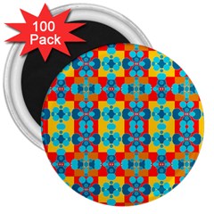 Pop Art  3  Magnets (100 Pack) by Sobalvarro