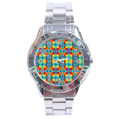 Pop Art  Stainless Steel Analogue Watch by Sobalvarro