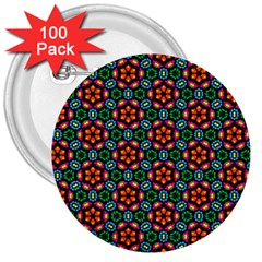 Pattern  3  Buttons (100 Pack)  by Sobalvarro