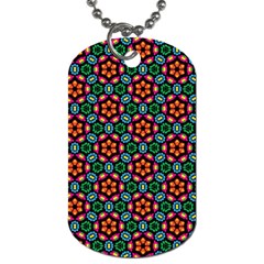 Pattern  Dog Tag (one Side) by Sobalvarro