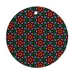 Pattern  Round Ornament (two Sides) by Sobalvarro