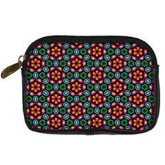 Pattern  Digital Camera Leather Case by Sobalvarro