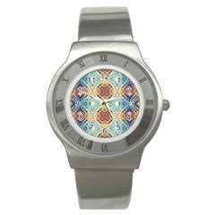 Pattern Stainless Steel Watch by Sobalvarro