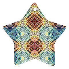 Pattern Star Ornament (two Sides) by Sobalvarro